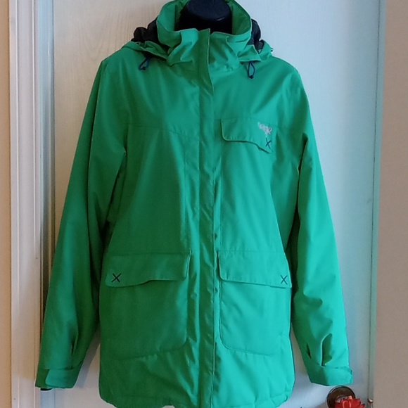 ⭐️ Host Pick ⭐️ORAGE | Insulated Ski/ Snowboarding Hooded  Unisex Winter Jacket - Picture 2 of 12